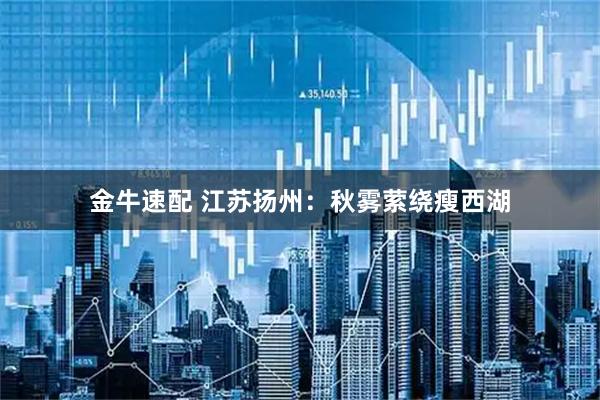 金牛速配 江苏扬州：秋雾萦绕瘦西湖