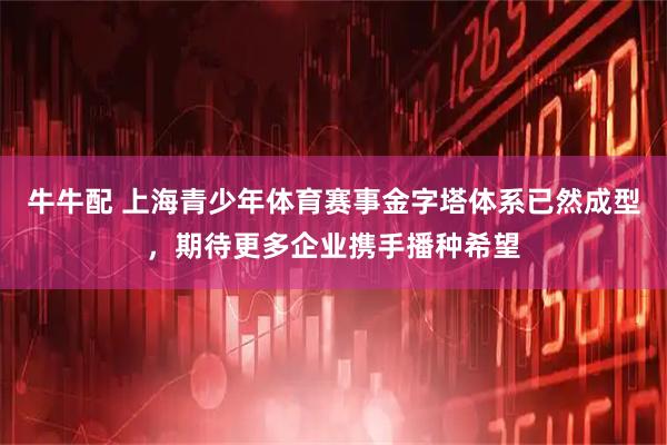 牛牛配 上海青少年体育赛事金字塔体系已然成型，期待更多企业携手播种希望